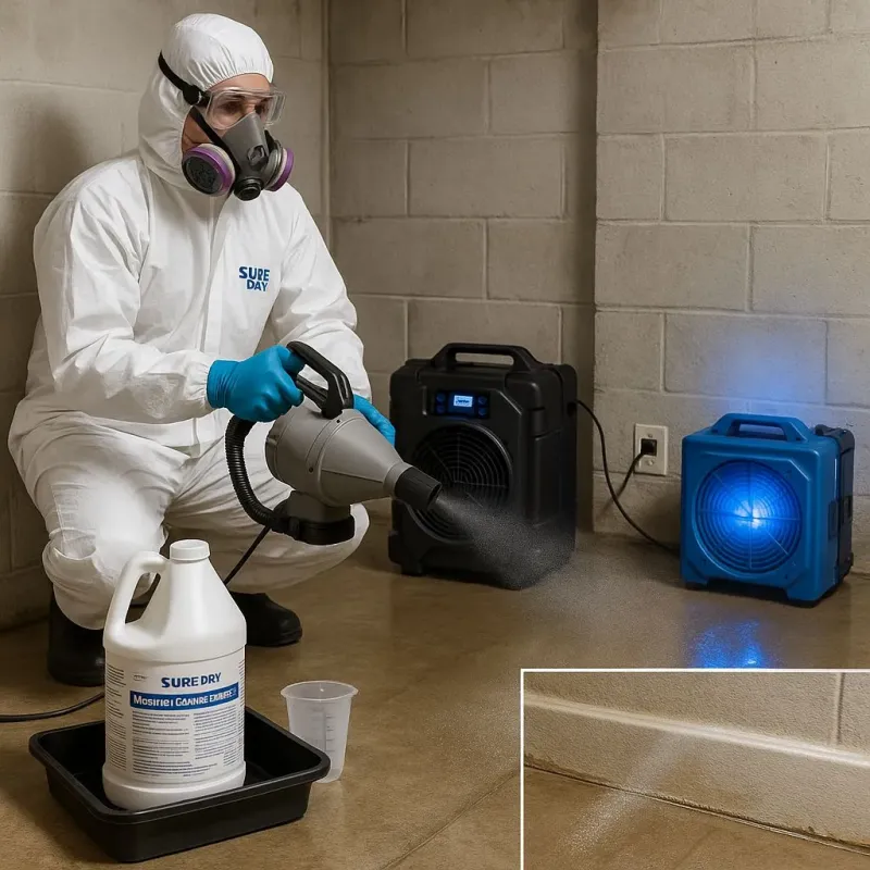 Sanitization and Odor Removal process in Oak Hills, OR